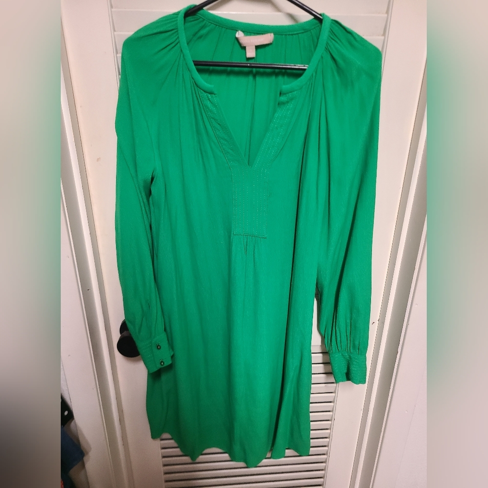 Banana Republic Mini Shift Peasant Dress